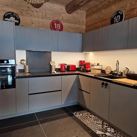 Lumineux A Areches-beaufort Avec Terrasse Et Cuisine Equipee - Fr-1-342-332 Apartment *